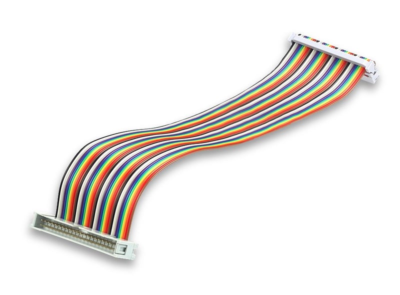 UCTRONICS Male to Female GPIO Ribbon Cable 40pin 8inch Breadboard Jumper Wires for Connection Raspberry Pi 5 3 2 Model B B+ w/ 3.5/5 inch TFT Touch Screen LCD Display - Image 3